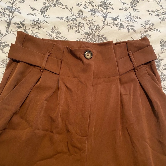 SHEIN paper bag waistband dress pants - Picture 3 of 4
